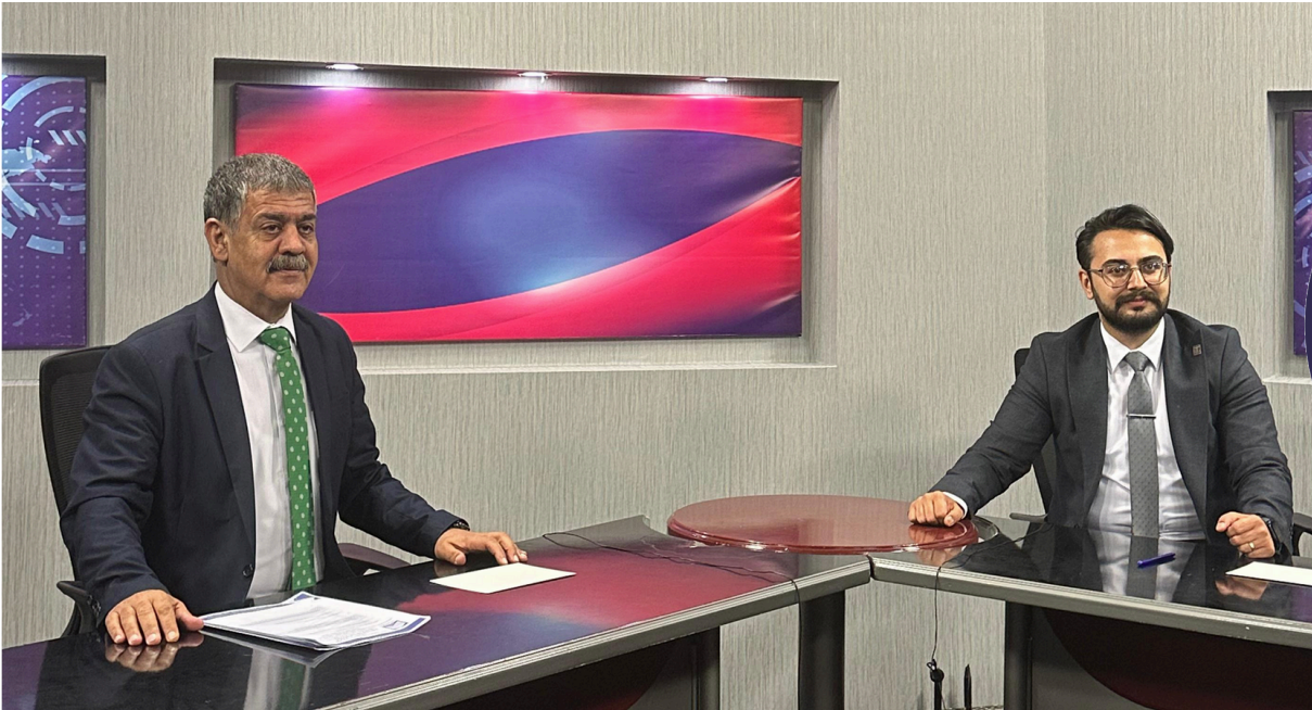YDKB Başkanı Ramazan Fırat Toraman, Şanlıurfa’da GTV Canlı Yayınına Katıldı