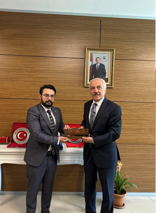YDKB Başkanı Ramazan Fırat Toraman’dan Bakan Müşaviri Zekü Gül’e Ziyaret